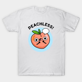 Peachless Cute Speechless Peach Pun T-Shirt